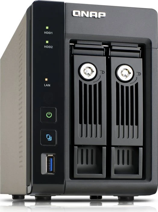 QNAP Turbo Station TS-253 Pro, 2GB RAM, 2x RJ-45 1000Base-T, 3x USB-A 3.0