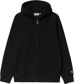 Carhartt Hooded Chase Jacket Hoodie schwarz/gold (Herren)