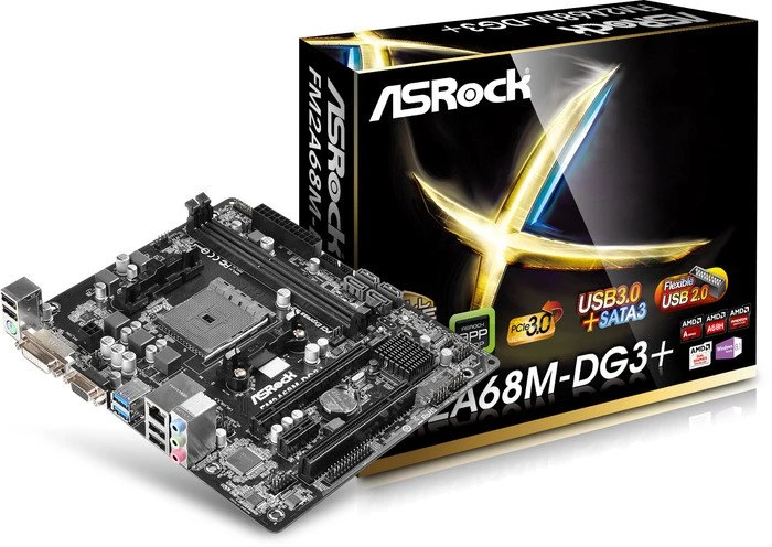 ASRock FM2A68M-DG3+ (AMD FM2+)