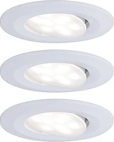 Paulmann LED Calla 5.2W Einbauleuchte weiß matt, 3 Stück