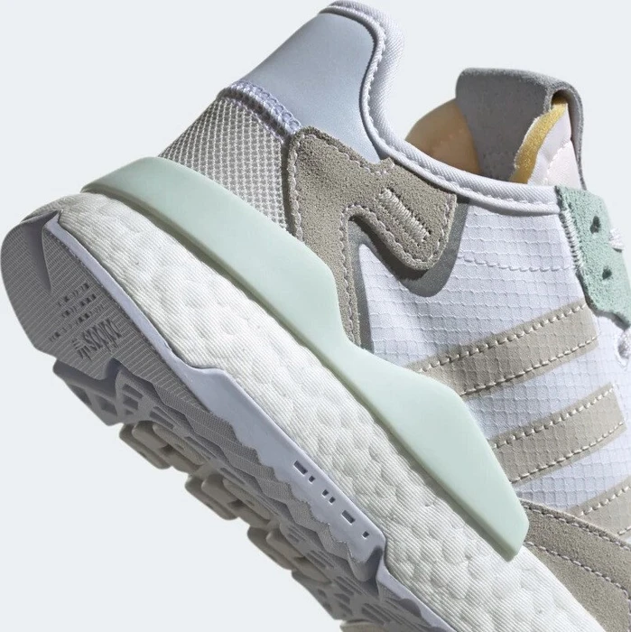 adidas Nite Jogger cloud white/ice mint/aero blue (Damen)