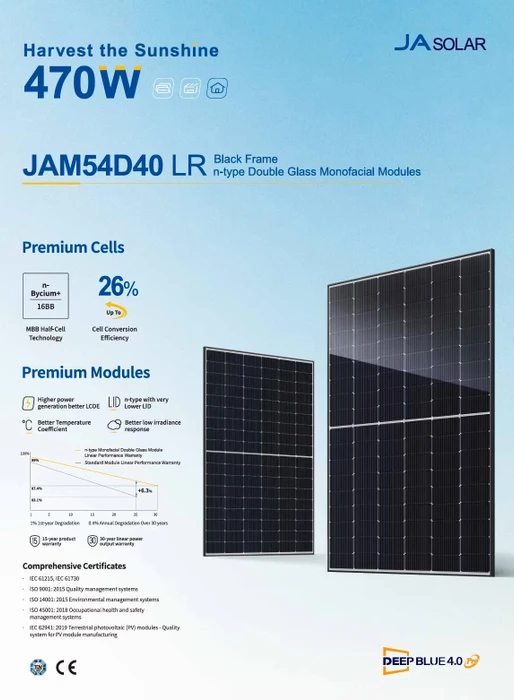 JA Solar JAM54D40 LR