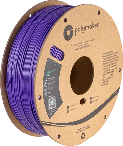 Polymaker PolyLite ABS, Galaxy Purple, Spule, 1.75mm, 1.00kg