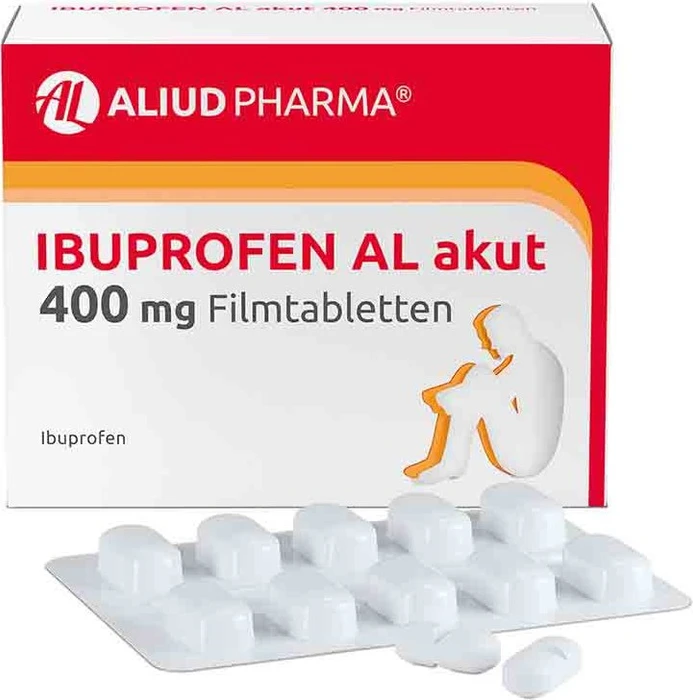 Aliud Ibuprofen AL akut 400mg Filmtabletten, 10 Stück