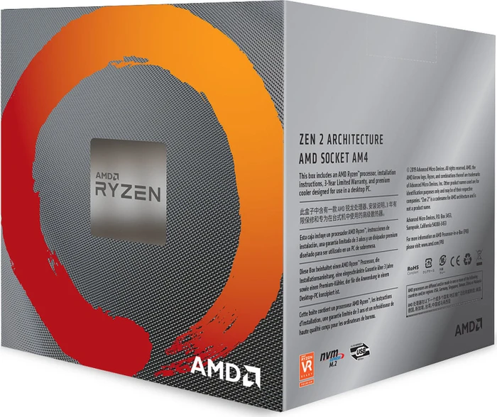 AMD Ryzen 7 3800X, 8C/16T, 3.90-4.50GHz, boxed