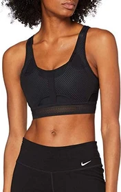 Nike Swoosh UltraBreath Sport-BH schwarz (Damen)