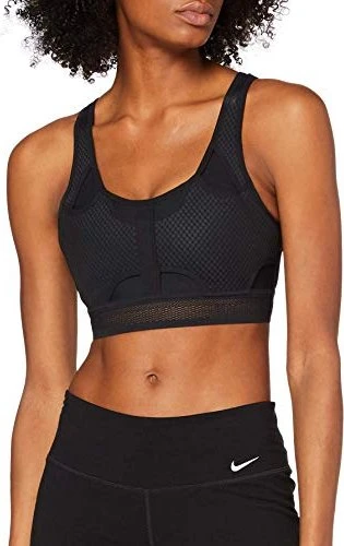 Nike Swoosh UltraBreath Sport-BH schwarz (Damen)