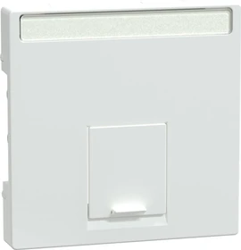 Merten System M Zentralplatte für Actassi-Connector 1fach, aktivweiß glänzend