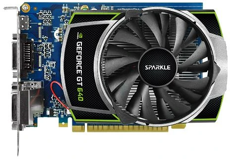 Sparkle GeForce GT 640 OC, 1GB DDR3, 3x DVI, Mini HDMI