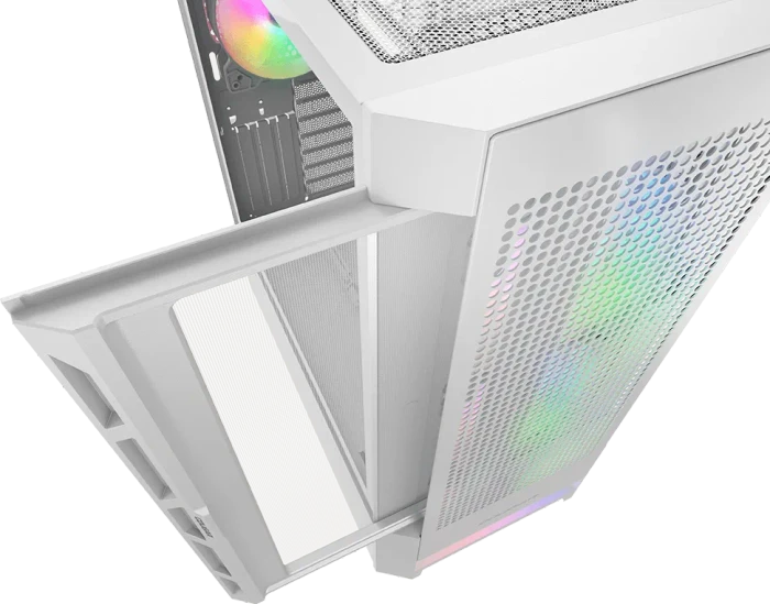 Cougar Airface RGB White, weiß, Glasfenster