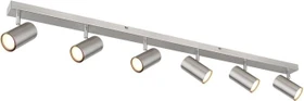 Globo Robby Spot 6-flammig nickel