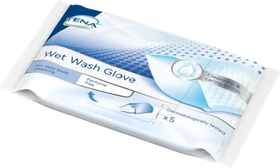 Tena ProSkin Wet Wash Glove parfümfrei, 5 Stück