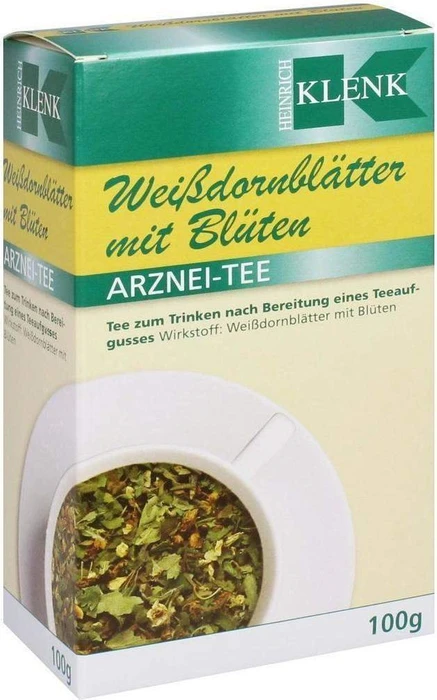 Heinrich Klenk Weißdornblätter mit Blüten Tee