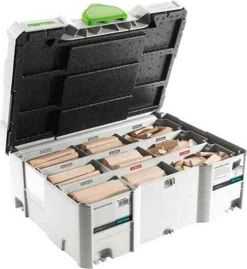 Festool DS/XL D8/D10 306x BU Dübelset inkl. Koffer