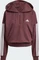 adidas Essentials 3-Streifen French Terry Quarter-Zip Hoodie aurora ruby/white (Damen) Vorschaubild