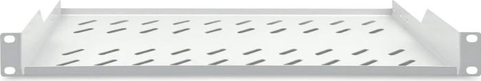 Digitus 19" Fachboden, für Netzwerk- und Serverschränke, RAL 7035, 250mm Einbautiefe, 1HE