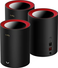 Cudy M3000 1.0, AX3000, schwarz, 3er-Pack