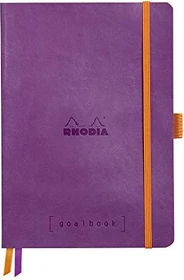 Rhodia Boutique goalbook, A5, kariert, Softcover, violett, 120 Blatt