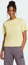adidas Z.N.E. T-Shirt kurzarm powder yellow (Damen)
