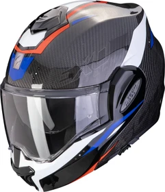 Scorpion EXO-Tech Evo Carbon Rover schwarz/rot/blau