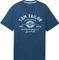 Tom Tailor Logo-Print T-Shirt kurzarm nighttime blue (Herren) Vorschaubild