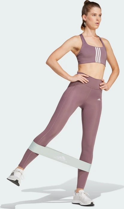 adidas Optime Full-Length Hose lang shadow fig (Damen)