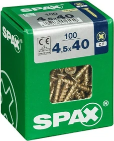 Spax YELLOX A2L 4CUT PZ2 Universalschraube, 4.5x40mm, 100 Stück