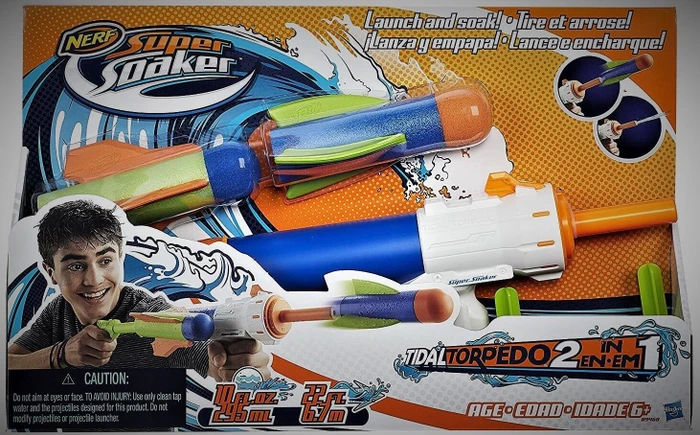Hasbro Nerf Super Soaker Tidal Torpedo 2-in-1