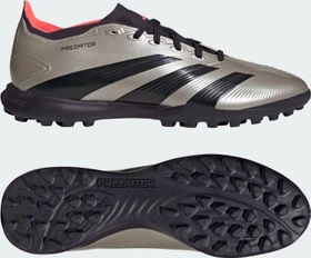 adidas Predator League TF platinum metallic/aurora black/turbo