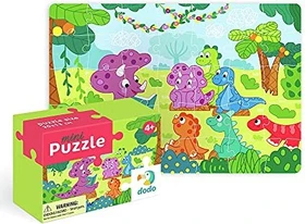 Dodo Toys Dino and His Friends Mini Puzzle