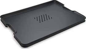 Joseph Joseph Cut&Carve Plus Multifunktions-Schneidbrett XL schwarz