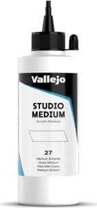 Vallejo Studio Acrylic gloss medium, 200ml