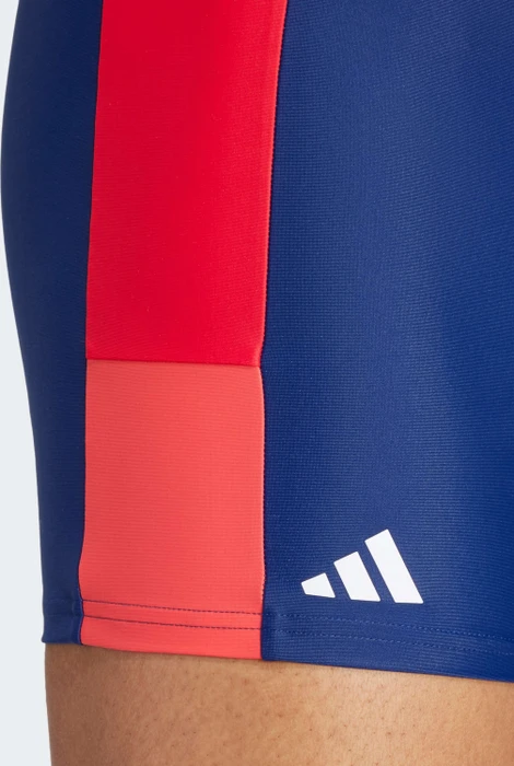 adidas Colorblock Swim Badehose dark blue/pure ruby/lucid red (Herren)