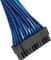CableMod C-Series ModFlex Essentials Cable Kit, RMi, RMx, blau Vorschaubild