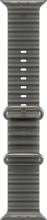Apple Ocean Armband für Apple Watch Ultra 49mm halbtransparentes schwarz/titan natur