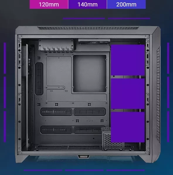 Thermaltake CTE C750 Air Snow, weiß, Glasfenster