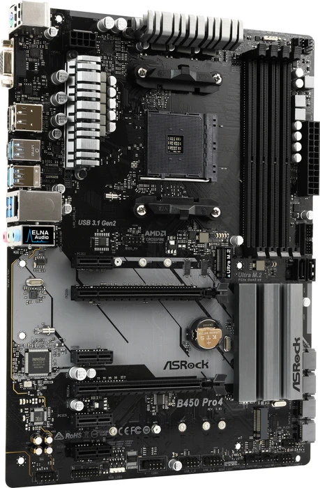 ASRock B450 Pro4 (AMD AM4)