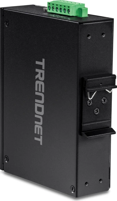 TRENDnet TI Hardened Industrial Railmount Switch, 8x RJ-45, 200W PoE+