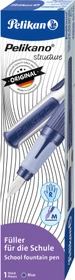 Pelikan Pelikano structure blau, rechte Hand, mittel, Faltschachtel