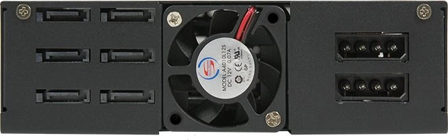Chieftec CMR-625, 5.25" Wechselrahmen auf 6x 2.5" SATA