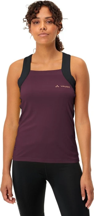 Vaude Matera Top Trikot ärmellos cassis uni (Damen)