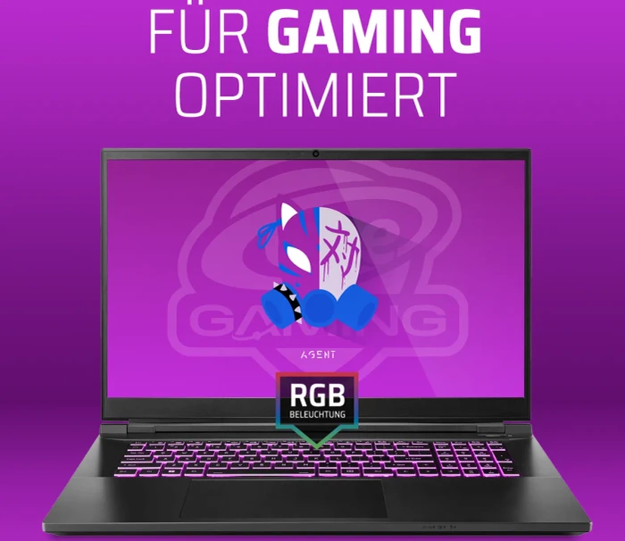ONE GAMING Agent V73-14NB-RN2, Core i9-14900HX, 32GB RAM, 2TB SSD, GeForce RTX 4070, DE