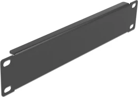 DeLOCK 10" Blindpanel, geschlossen, schwarz, 1HE