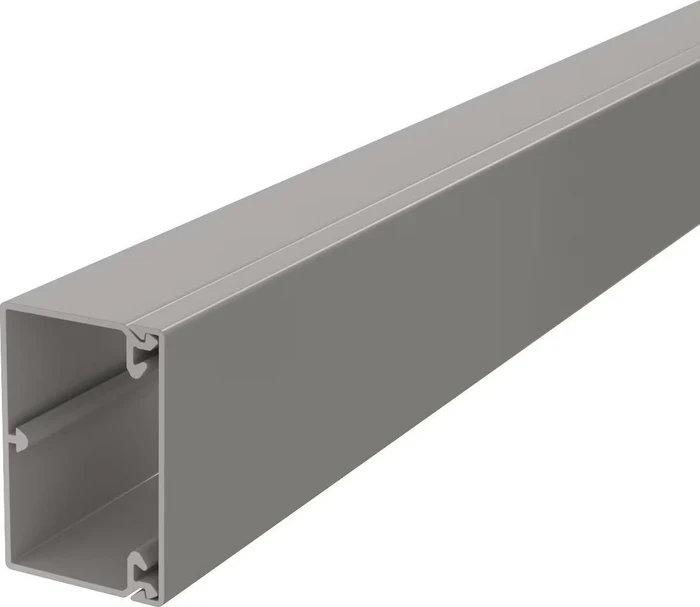 OBO Bettermann WDK40060GR Kabelkanal, 60x40mm, 2m, steingrau