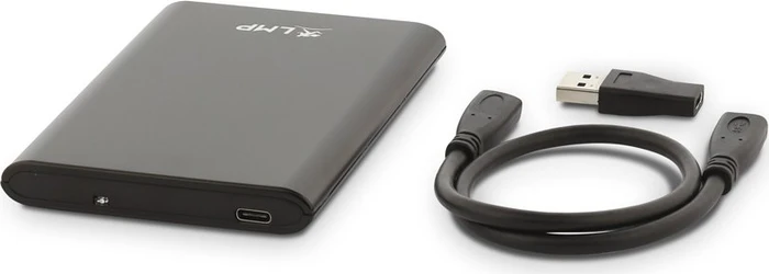 LMP DataMobile Festplattengehäuse, schwarz, 2.5", USB-C 3.1