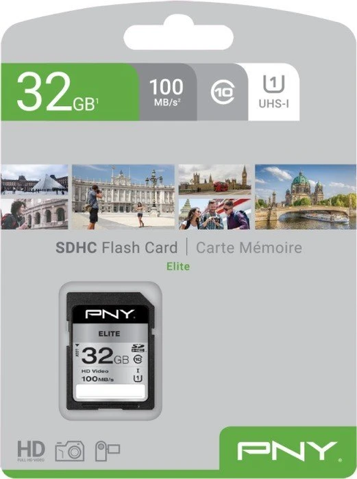 PNY Elite R100 32GB, UHS-I U1, Class 10