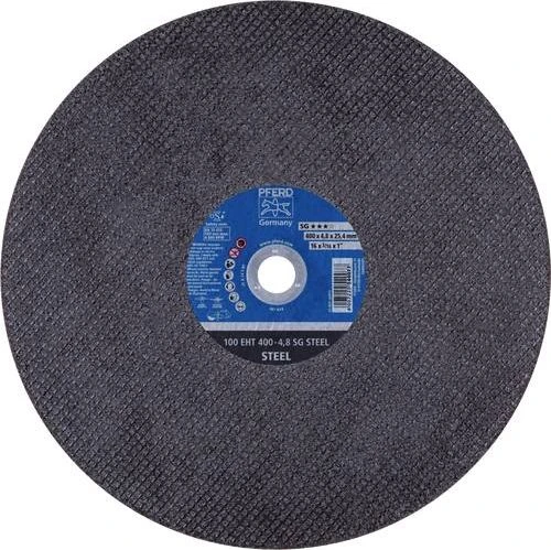 Pferd 100 EHT 400-4.8 SG STEEL/25.4 Trennscheibe, 400x4.8x25.4mm, 10 Stück
