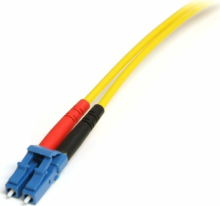 StarTech LWL Duplex Kabel, OS1, 2x LC Stecker/2x SC Stecker, 10m, gelb