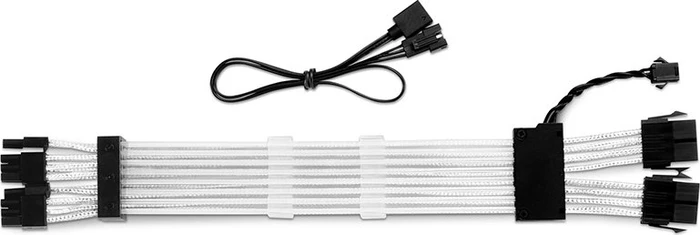 Sharkoon Shark xTend 16, 2x 6/8-Pin PCIe Verlängerungskabel, RGB beleuchtet, 300mm