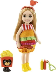 Mattel Barbie - Chelsea in Burger Kostüm